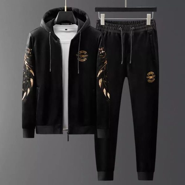 Exceptional Cotton Hoodie Set for Men