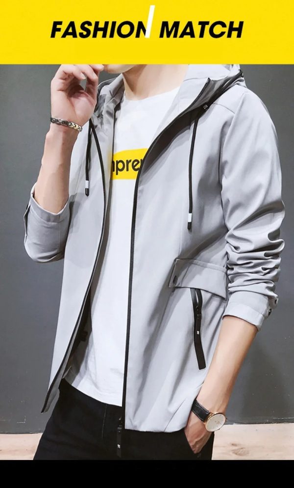 Simple China Bonded Hoodie for Men