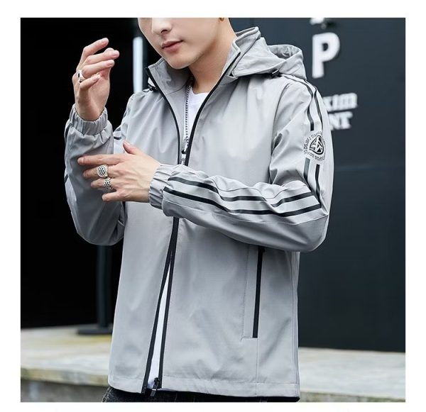 Premium Heavy China Bonded Hoodie Type Jacket for Men